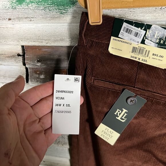 Vintage Polo Ralph Lauren Corduroy Pants - Picture 9 of 11